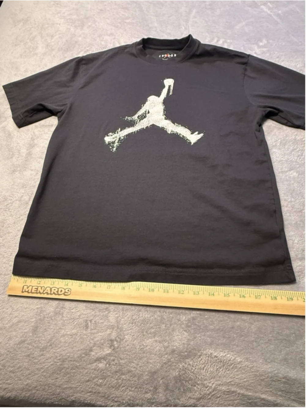 NIKE Men’s AIR JORDAN JUMPMAN BROOKLYN SHIRT BLACK Size Medium